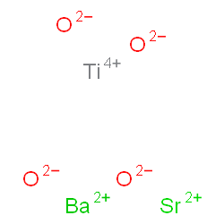 Barium strontium titanate(IV) Structure
