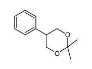 1,3-Dioxane,2,2-dimethyl-5-phenyl-(9CI) Structure
