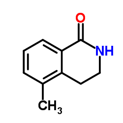 5-Methyl-3,4-dihydro-1(2H)-isoquinolinone Structure