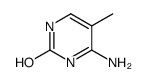4-氨基-5-甲基-2(1H)-嘧啶酮结构式