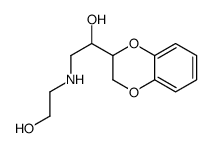 α-[[(2-Hydroxyethyl)amino]methyl]-1,4-benzodioxane-2-methanol Structure