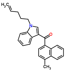 JWH 122 N-(4-pentenyl) analog结构式