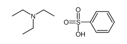 benzenesulphonic acid, compound with triethylamine (1:1) Structure
