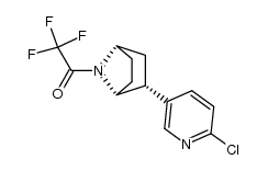 (+)-N-(Trifluoroacetyl)epibatidine Structure