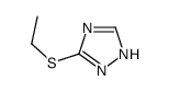 5-(Ethylsulfanyl)-1H-1,2,4-triazole结构式