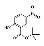 tert-butyl 2-hydroxy-5-nitrobenzoate Structure