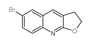 6-溴-2,3-二氢呋喃并[2,3-b]喹啉结构式