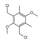 1,3-bis(chloromethyl)-2,5-dimethoxy-4,6-dimethylbenzene Structure