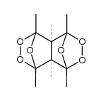 1,4,4a,5,8,8a-hexamethyl-tetrahydro-1,4,5,8-diepioxido-[1,2]dioxino[4,5-d][1,2]dioxine Structure