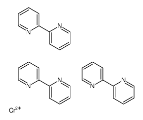 chromium(2+),2-pyridin-2-ylpyridine Structure