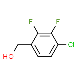 4-Chloro-2,3-difluorobenzyl alcohol Structure