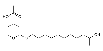 acetic acid,11-(oxan-2-yloxy)undecan-2-ol结构式