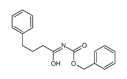 benzyl N-(4-phenylbutanoyl)carbamate结构式