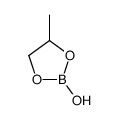 2-hydroxy-4-methyl-1,3,2-dioxaborolane结构式