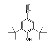 3,5-Di-tert-butyl-4-hydroxyphenyl isocyanide结构式
