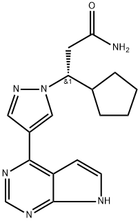 芦可替尼杂质2结构式