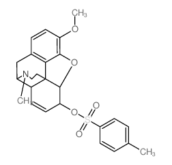 Codeine, p-toluenesulfonate (ester) Structure