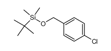 4-[(chlorophenyl)methoxy](1,1-dimethylethyl)dimethylsilane结构式