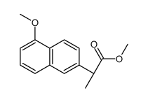 (S)-Naproxen Methyl Ester structure