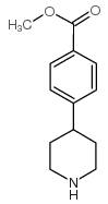 4-(哌啶-4-基)苯甲酸甲酯结构式