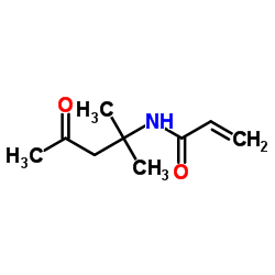 双丙酮丙烯酰胺结构式