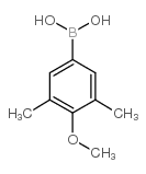 3,5-二甲基-4-甲氧基苯硼酸结构式