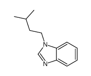 (9ci)-1-(3-甲基丁基)-1H-苯并咪唑结构式