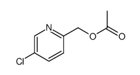2-acetoxymethyl-5-chloro-pyridine结构式