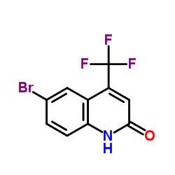 6-Bromo-4-(trifluoromethyl)-2(1H)-quinolinone Structure