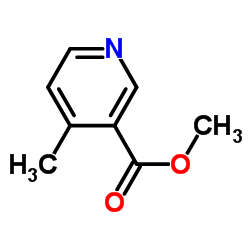Methyl 4-methylnicotinate structure