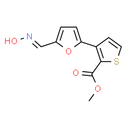 METHYL 3-(5-[(HYDROXYIMINO)METHYL]-2-FURYL)-2-THIOPHENECARBOXYLATE Structure