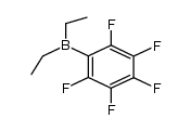 BEt2(C6F5) Structure