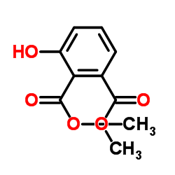 3-羟基邻苯二甲酸二甲酯结构式