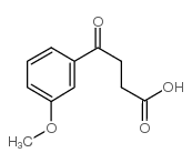 4-(3-甲氧基苯基)-4-氧代丁酸结构式