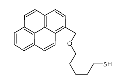 5-(pyren-1-ylmethoxy)pentane-1-thiol Structure