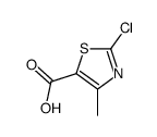 2-Chloro-4-methyl-5-thiazolecarboxylic acid structure