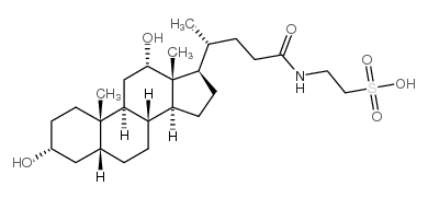 taurodeoxycholic acid Structure