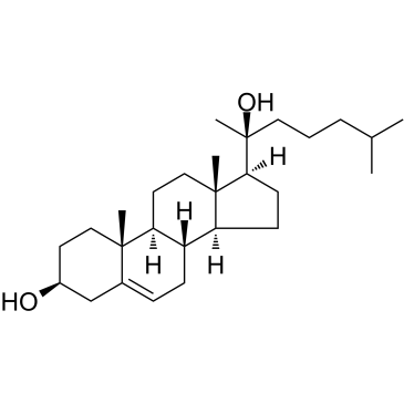 20(S)-Hydroxycholesterol Structure