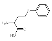 DL-Homocysteine, S-phenyl- structure