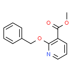 2-Benzyloxy-nicotinic acid methyl ester Structure