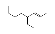 4-乙基-2-辛烯结构式