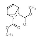 dimethyl 5,6-diazabicyclo[2.2.1]hept-2-ene-5,6-dicarboxylate结构式