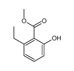 2-Ethyl-6-hydroxybenzoic acid methyl ester结构式