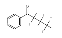 (heptafluorobutyro)phenone Structure