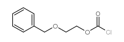 2-苄氧基乙基氯甲酸酯结构式