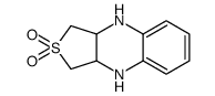 1,3,3a,4,9,9a-hexahydrothieno[3,4-b]quinoxaline 2,2-dioxide Structure