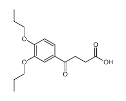 4-(3,4-dipropoxy-phenyl)-4-oxo-butyric acid结构式