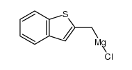 benzo[b]thiophen-2-ylmethyl-magnesium chloride结构式