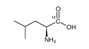 l-leucine, [14c(u)] Structure