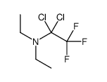 1,1-dichloro-N,N-diethyl-2,2,2-trifluoroethanamine结构式